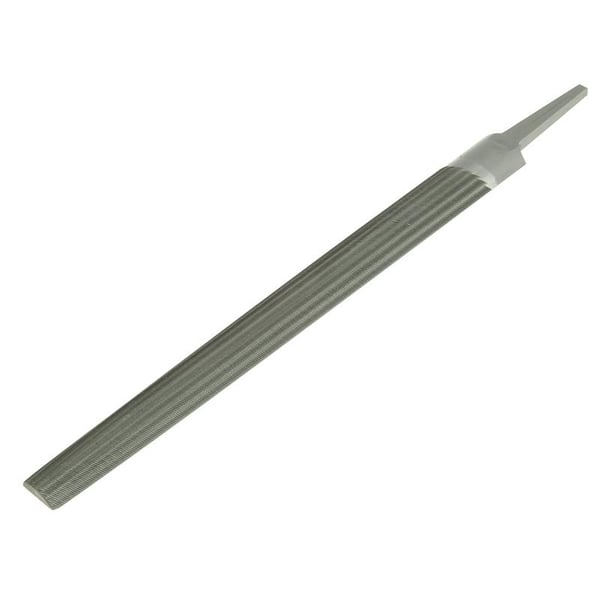 Bahco Halvrund Second Cut-fil, ubehandlet