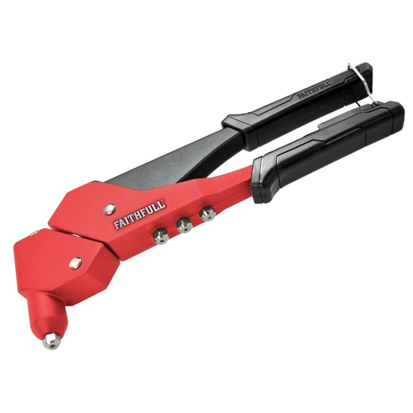 Faithfull Kraftig 360° roterande nitpistol