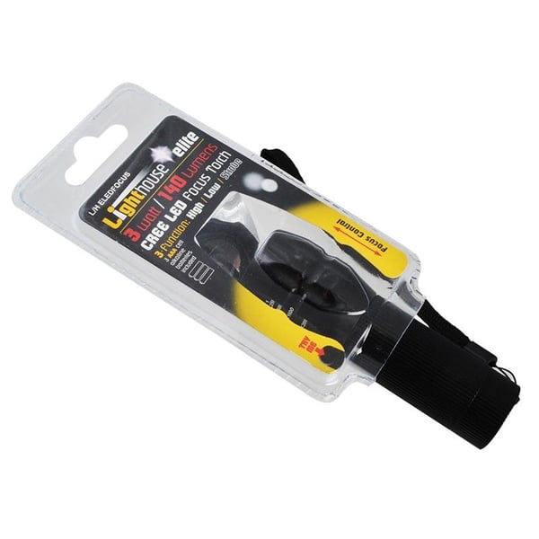 Lighthouse Elite 3w Led-fokuslygte 210 lumen