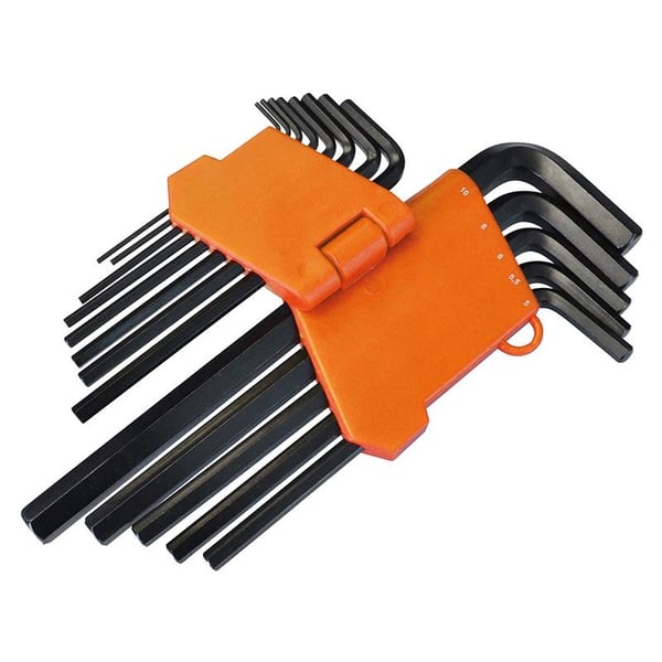 Faithfull Metric Long Arm Hex Key Set, 13 Piece