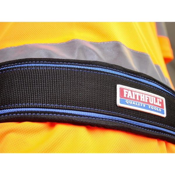 Faithfull Light Padded Waist Belt 2100d Nylon