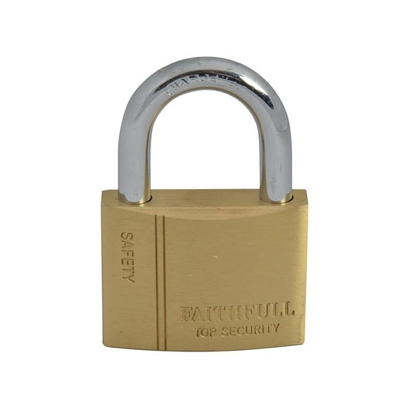 Faithfull Brass Padlock