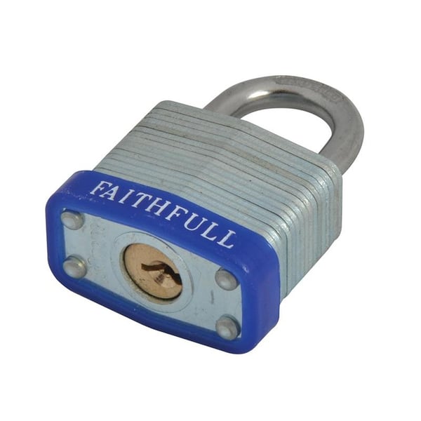 Faithfull laminoitu teräsriippulukko