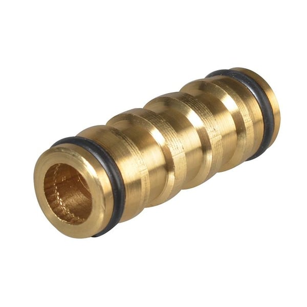 Faithfull Messing 2-vejs slangekobling 12,5 mm (1/2 tommer)