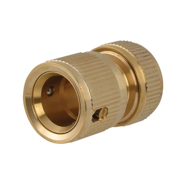 Faithfull Brass Female Water Stop Connector 12.5mm (1/2in)