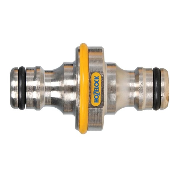 Hozelock 2044 Pro Metal dobbelt hankonnektor 12,5 mm (1/2 tommer)