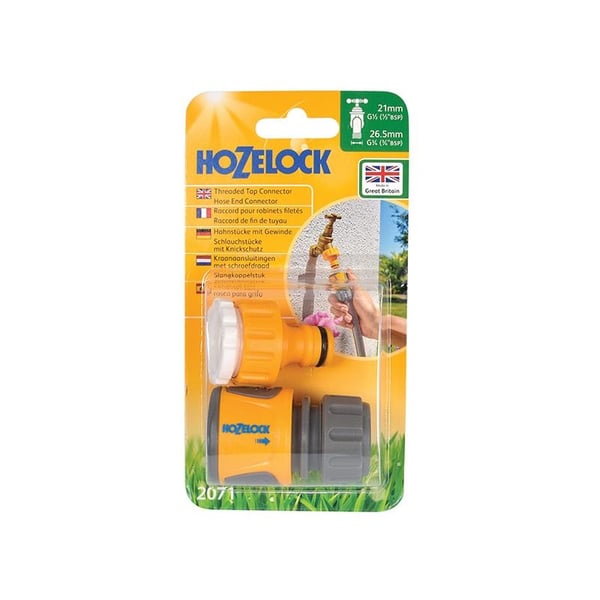 Hozelock 2071 kierrehana ja Soft Touch -letkuliitinsarja