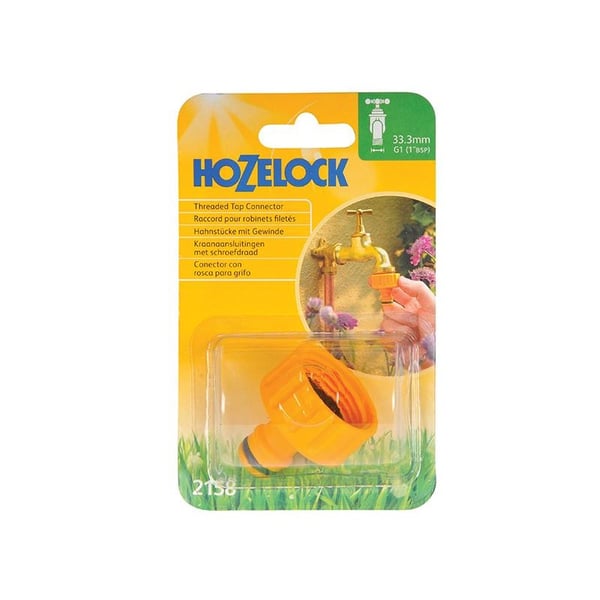 Hozelock 2158 Male Threaded Tap Connector 1in Bsp Female Thread