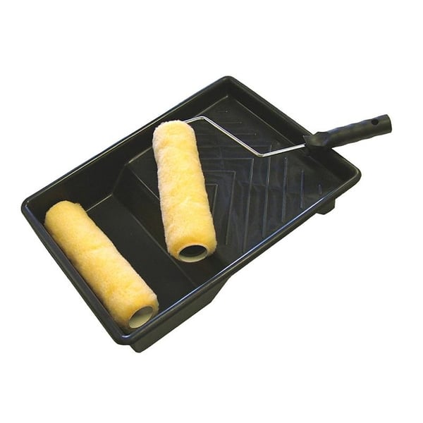 Faithfull Rullesæt med ramme til bakke og 2 refills 230 mm (9 tommer)