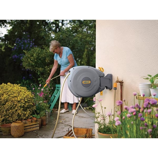 Hozelock 2485 10m Autoreel + 10m 10mm letkua