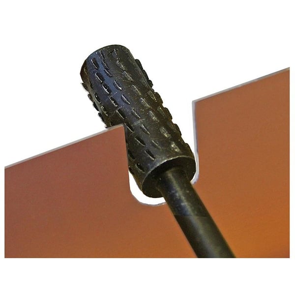 Faithfull Roterende rasp cylindrisk 12 x 30 mm