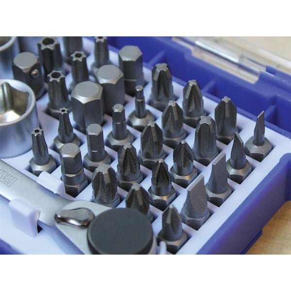 Faithfull Ruuvikärki- ja hylsysarja, 42 osaa