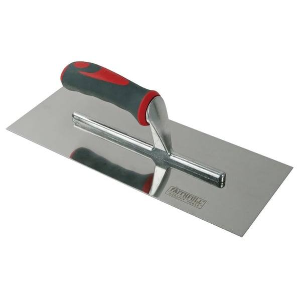 Faithfull Stainless Steel Finishing Trowel