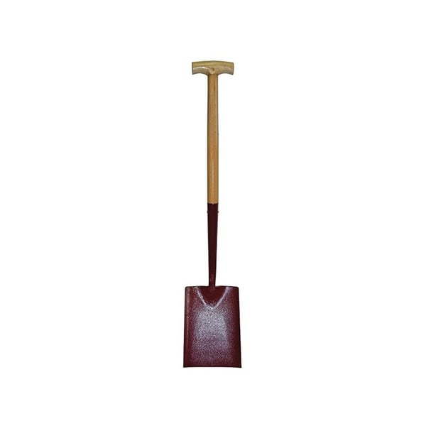 Faithfull Solid skaftspade firkantet nr. 000 T-håndtag