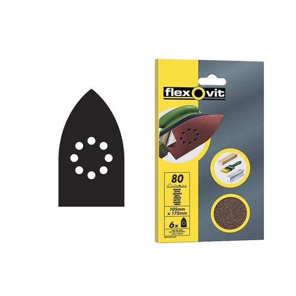 Flexovit Detail Hook & Loop-ark