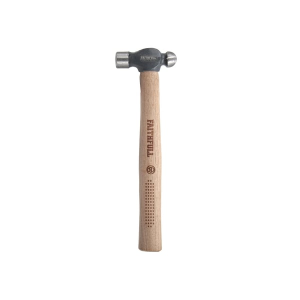 Faithfull Ball Pein Hammer, Fsc Hickory Handle
