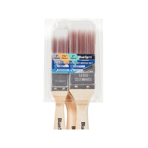 Bluespot Tools Synteettinen sivellinsarja, 3 osaa