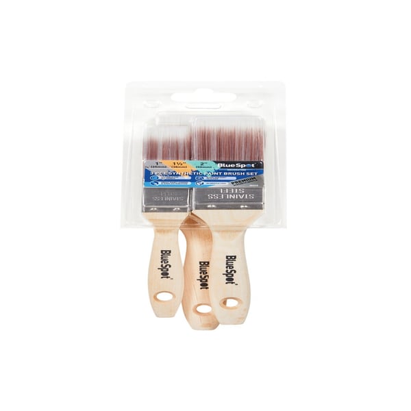 Bluespot Tools Synteettinen sivellinsarja, 3 osaa