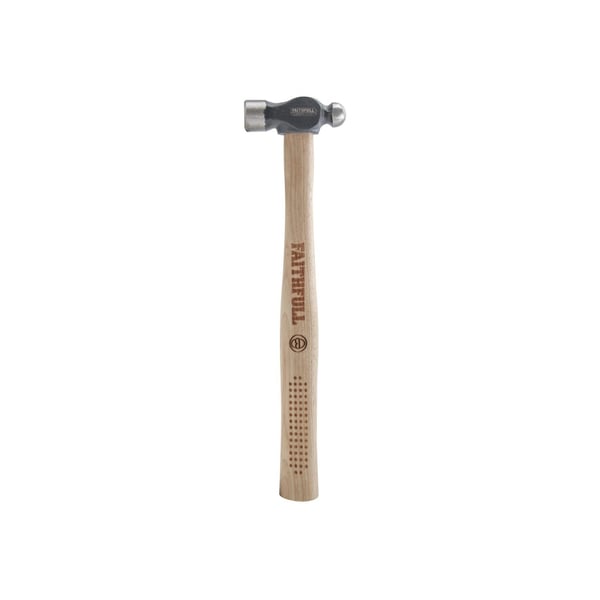 Faithfull Ball Pein Hammer, Fsc Hickory Handle