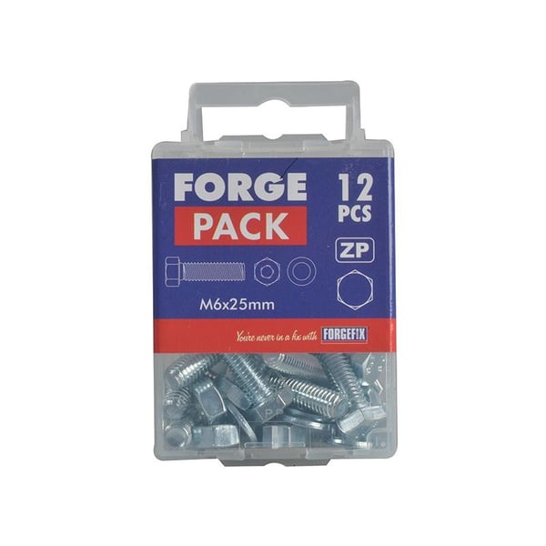 Forgefix korkealujuuksinen asetusruuvi 8.8-luokka, sinkitty