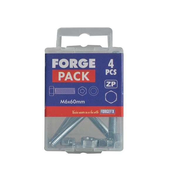 Forgefix korkealujuuksinen asetusruuvi 8.8-luokka, sinkitty
