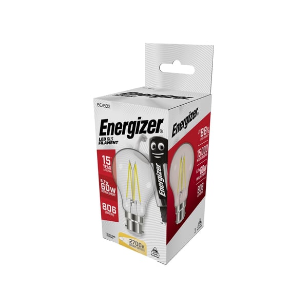 Energizer Led Gls Filamentti Himmentämätön Polttimo