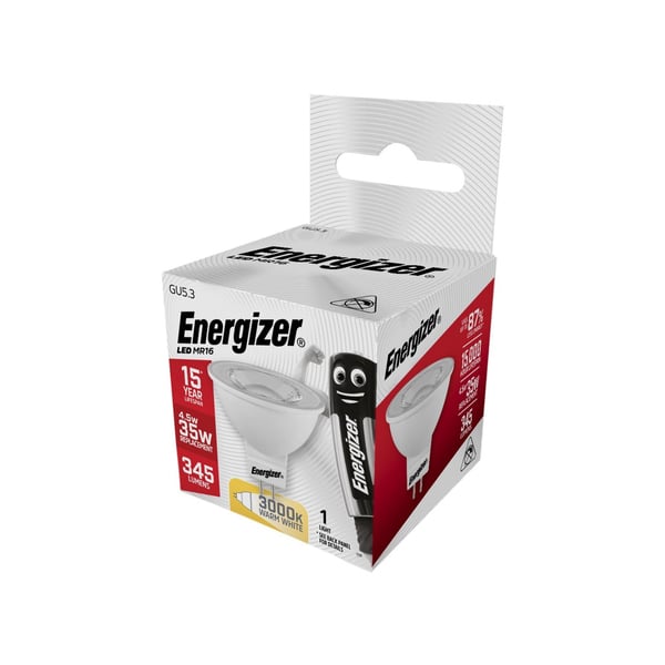 Energizer Led Gu5.3 (mr16) Himmentämätön Polttimo