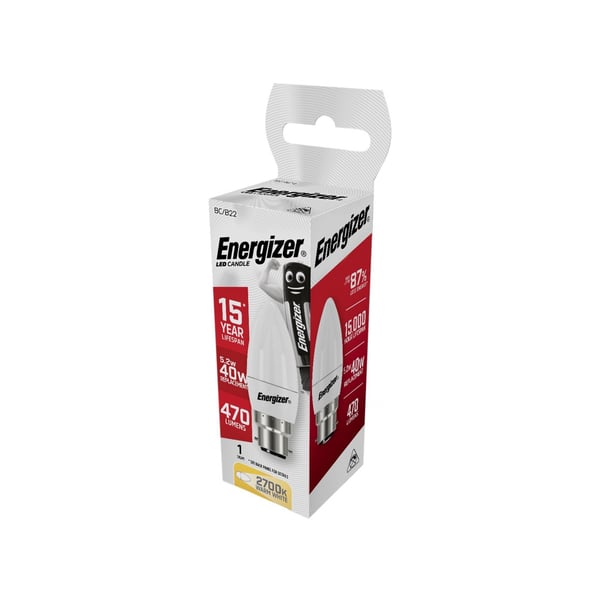 Energizer Led Opal Candle Non-dimmable Bulb