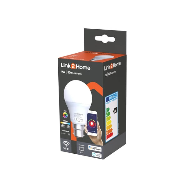 Link2home Wi-fi Led Dimmable Bulbs With Rgb
