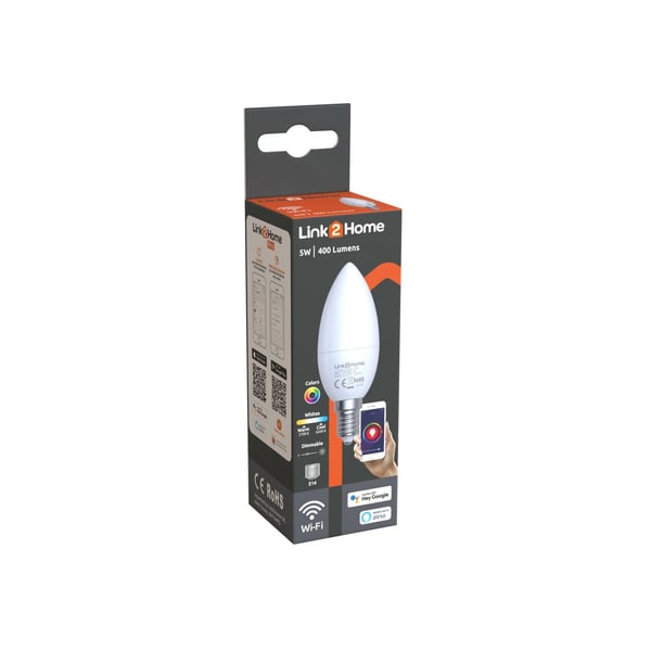 Link2home Wi-fi Led Dimmable Bulbs With Rgb