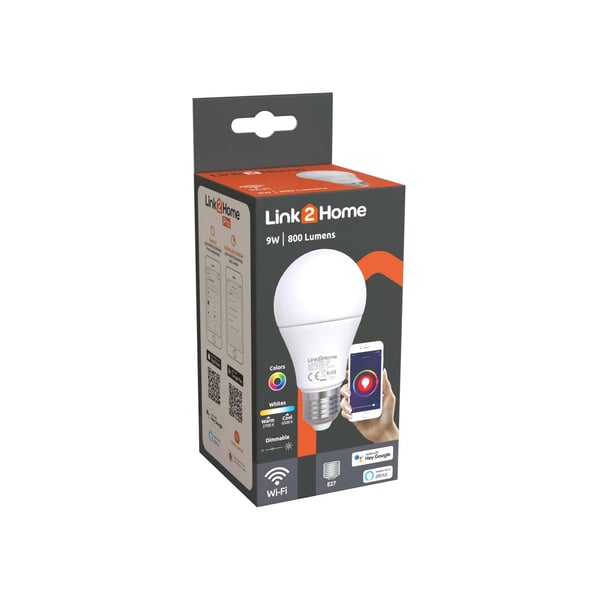 Link2home Wi-fi Led Dimmable Bulbs With Rgb