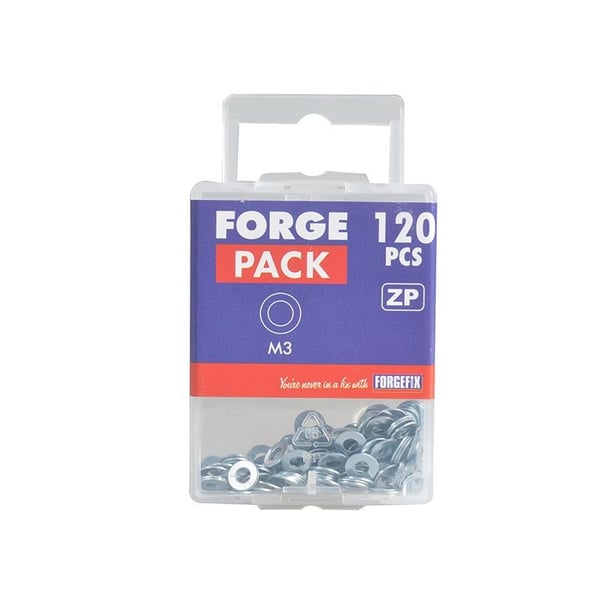Forgefix Lattaprikat DIN125 ZP M3 Forgepack 120