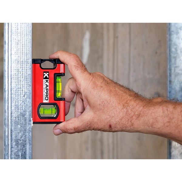Kapro 771 Twin Mini Level With Carabiner 10cm