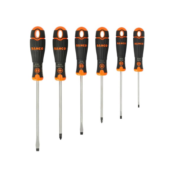 Bahco B219.006 Bahcofit Screwdriver Set, 6 Piece