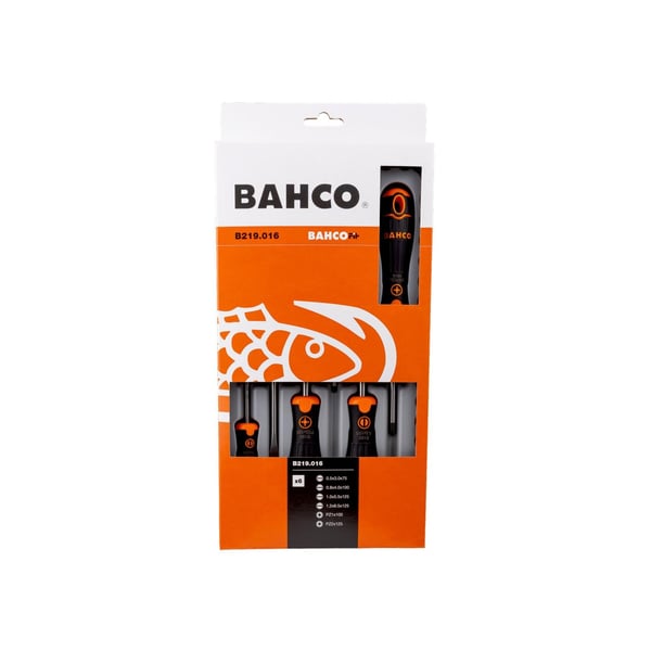 Bahco B219.016 Bahcofit ruuvimeisselisarja, 6 osaa