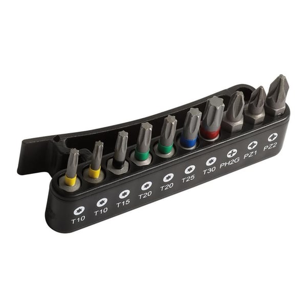 Bahco 59/s10bc Bit Set, 10 Piece