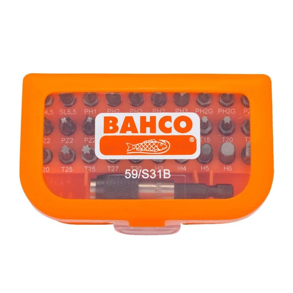 Bahco 59/s31b Bitssats, 31 delar