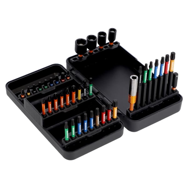 Bahco 66im/40c-1 Impact Bit Set, 40 Piece