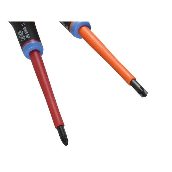 Bahco Be-9884s Ergo Vde Insulated Screwdriver Set, 6 Piece