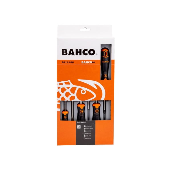 Bahco B219.026 Bahcofit ruuvimeisselisarja, 6 osaa