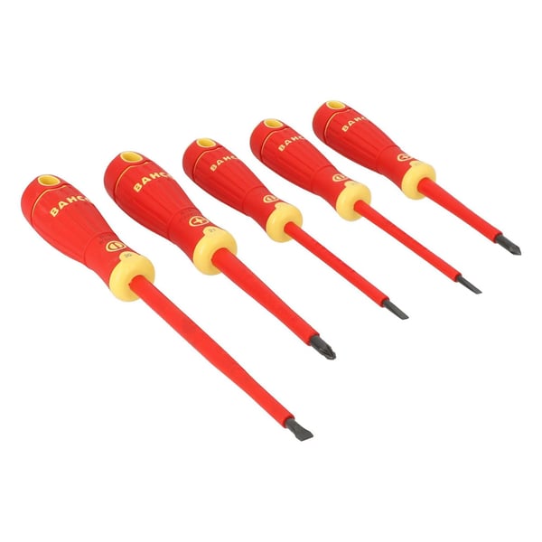 Bahco B220.015 Bahcofit Insulated Screwdriver Set, 5 Piece