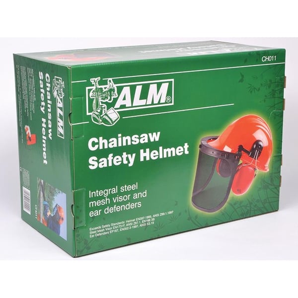 Alm Manufacturing Ch011 Moottorisahan Turvakypärä