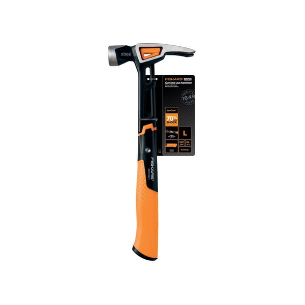 Fiskars Isocore hammer til almindelig brug 570 g (20 oz)