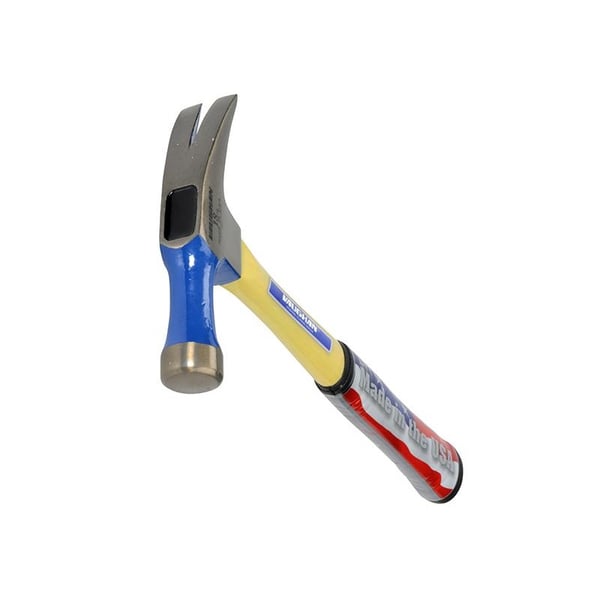 Vaughan E18f Electrician's Hammer Fibreglass Handle 510g (18oz)