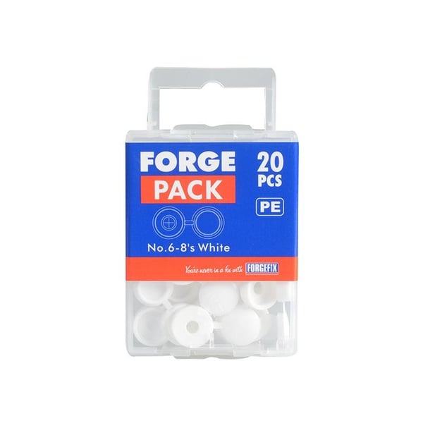 Forgefix gångjärnsförsedda täcklock, förpackade