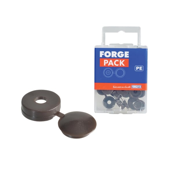 Forgefix Gångjärnsförsedda Täckhattar, Förpackade