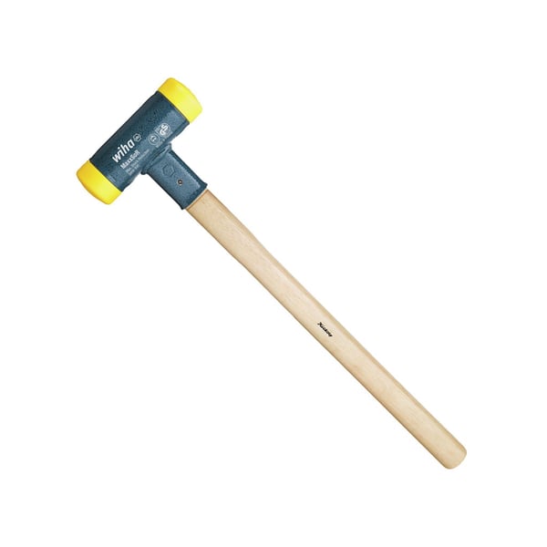 Wiha Soft-face Dead-blow Hammer, Hickory Handle