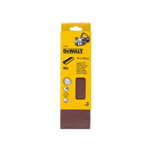 Dewalt-sähkötyökalujen hiomanauhat