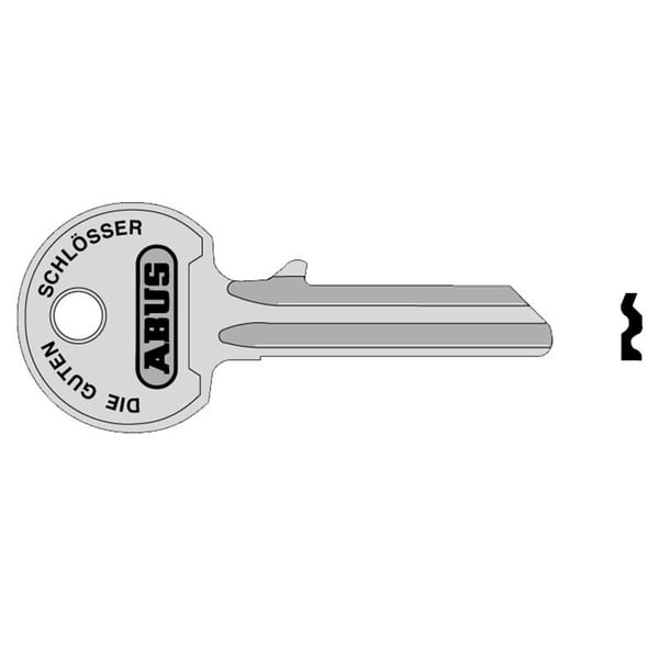 Abus Mechanical 36/55 55mm Right Hand Key Blank