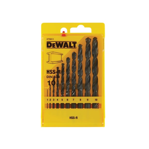 Dewalt Elverktyg Hss-r Borrsats